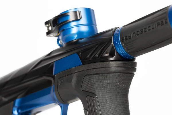 HK Army Invader Cs2 Pro Paintball Gun - Sapphire (Dust Black/Blue) - Image 3
