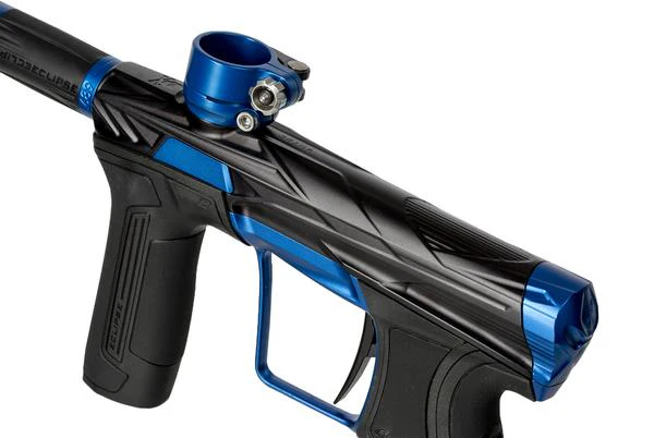 HK Army Invader Cs2 Pro Paintball Gun - Sapphire (Dust Black/Blue) - Image 4