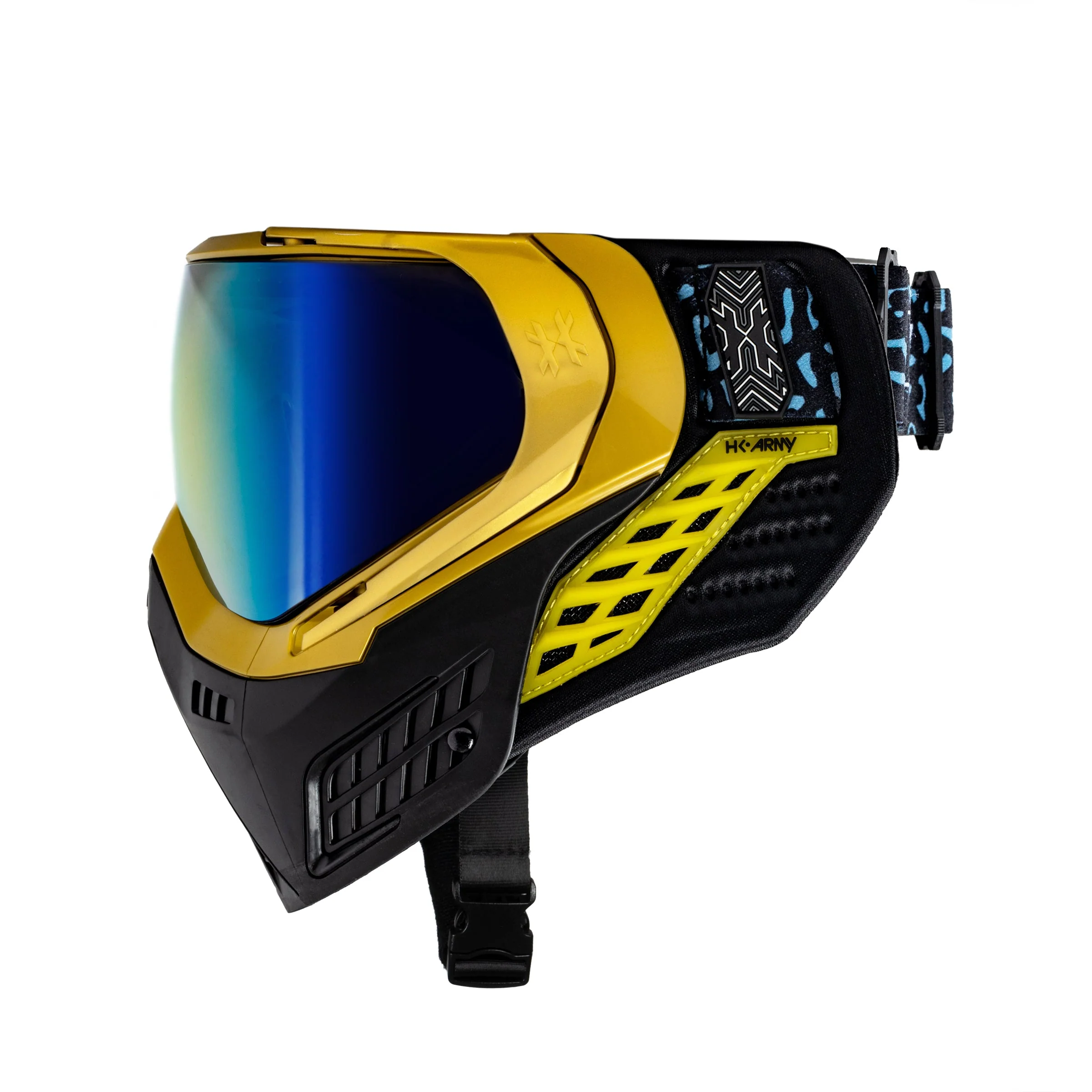 HK Army KLR Goggle - Blackout Gold (Gold/Black) - Image 2