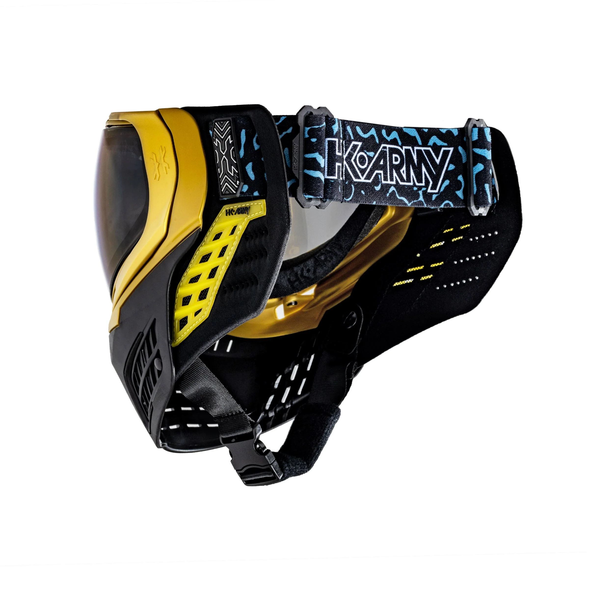 HK Army KLR Goggle - Blackout Gold (Gold/Black) - Image 3