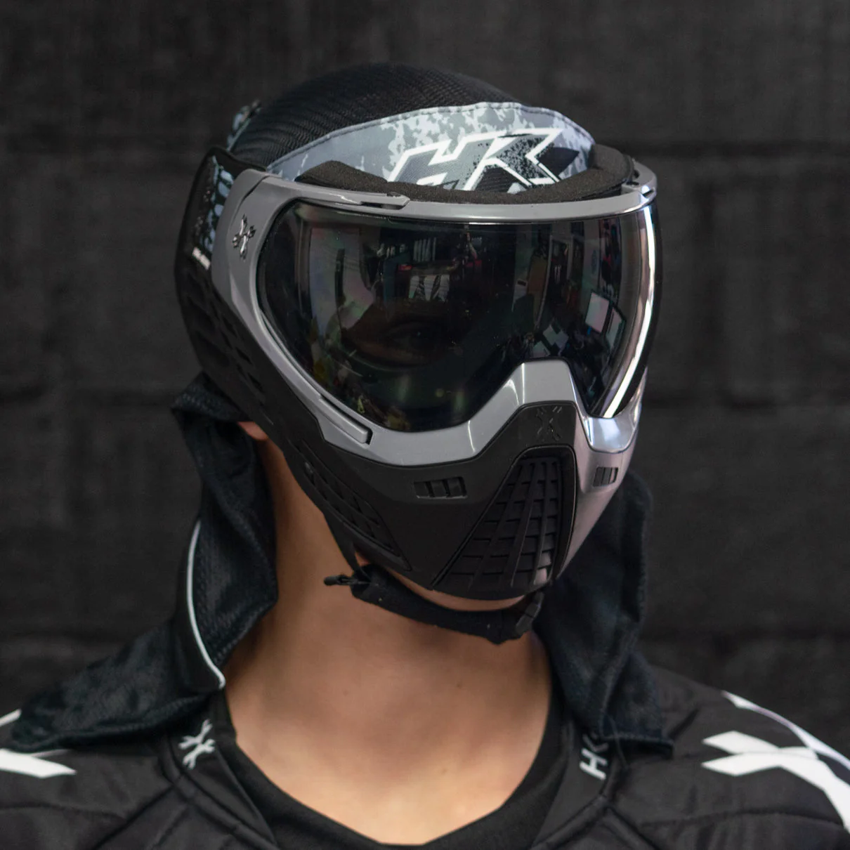 HK Army KLR Goggle - Blackout Grey - Image 4