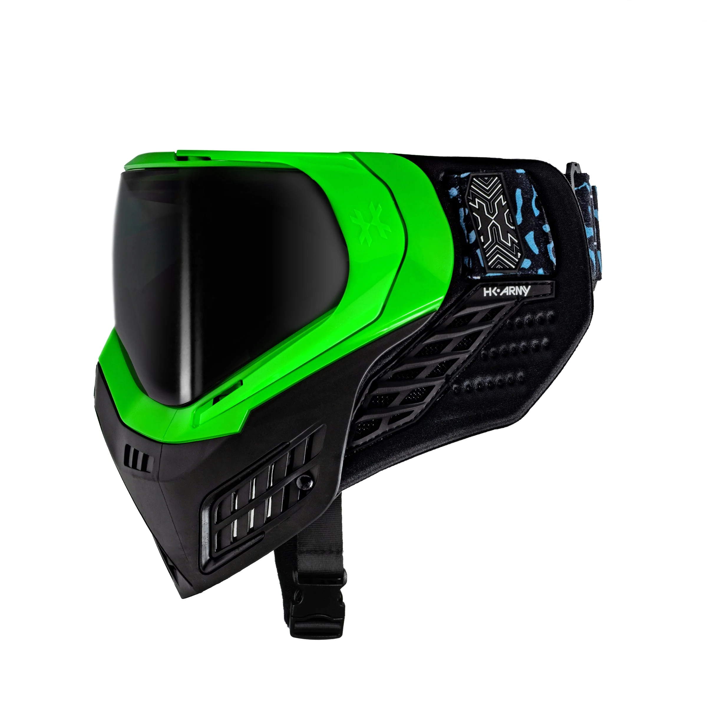 HK Army KLR Goggle - Blackout Neon Green - Image 2
