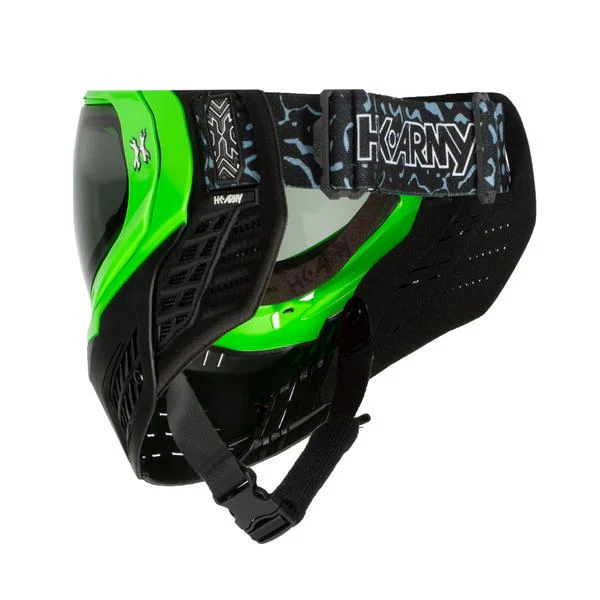 HK Army KLR Goggle - Blackout - Neon Green - Image 3