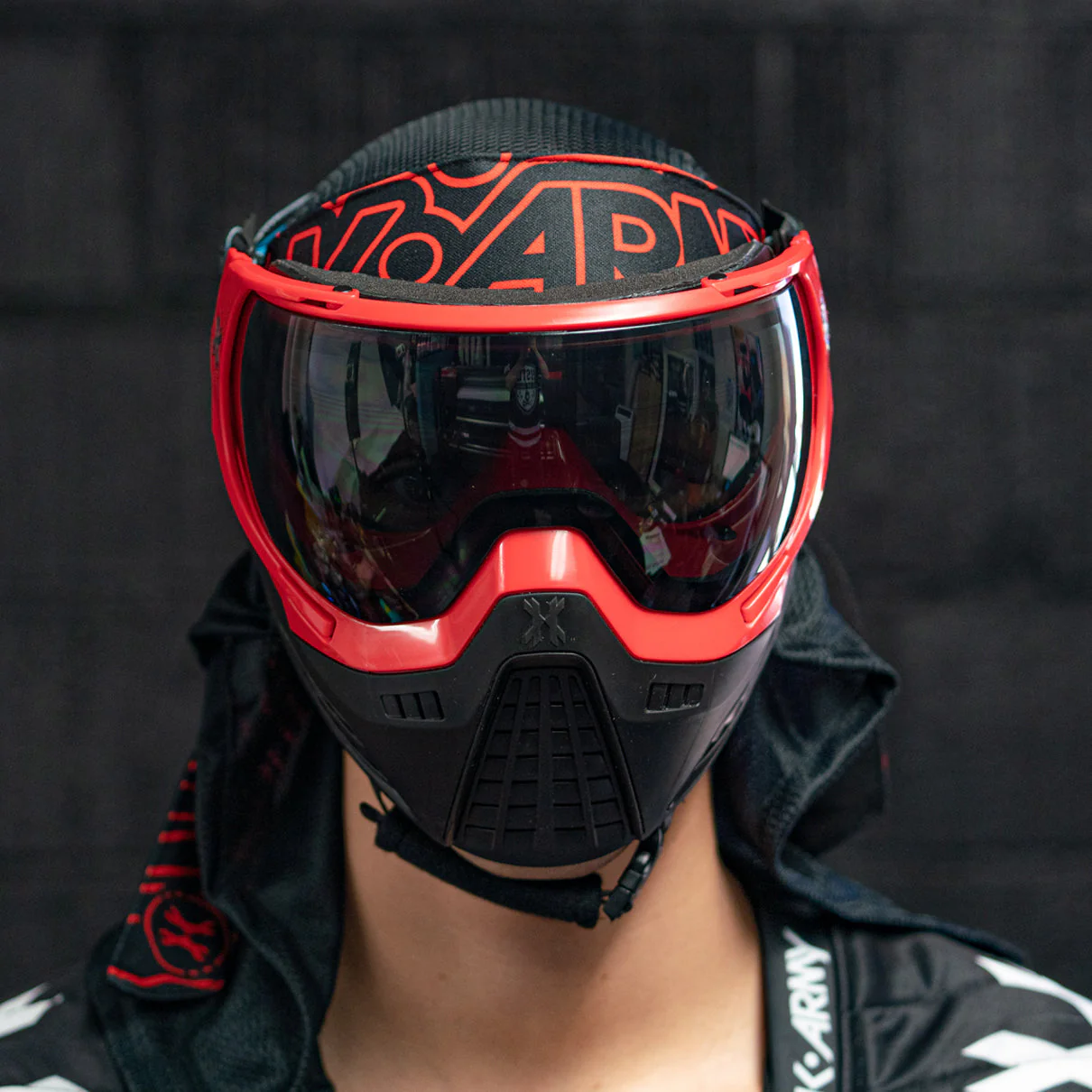 HK Army KLR Goggle - Blackout Red - Image 4
