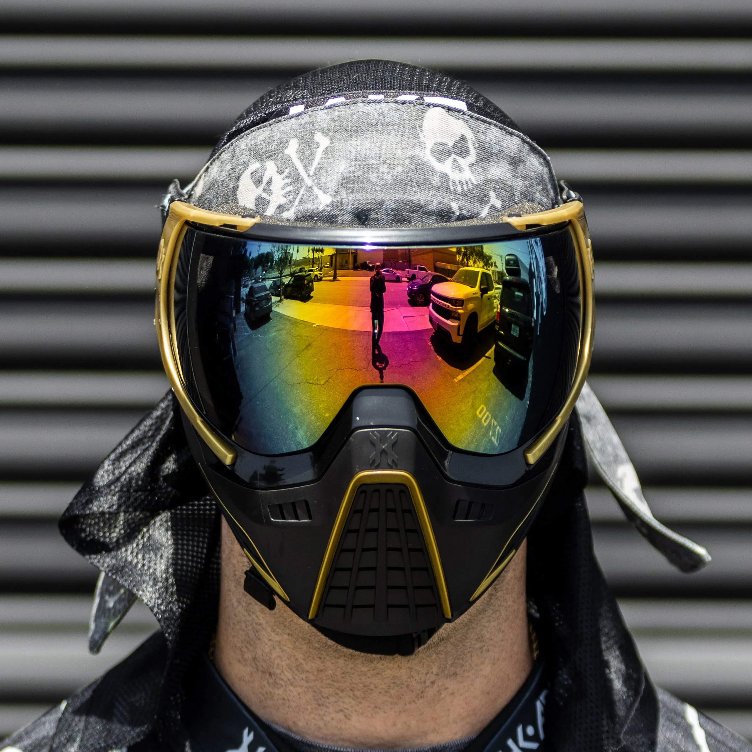 HK Army KLR Goggle - Prestige (Black/Gold w Fusion lens) - Image 5