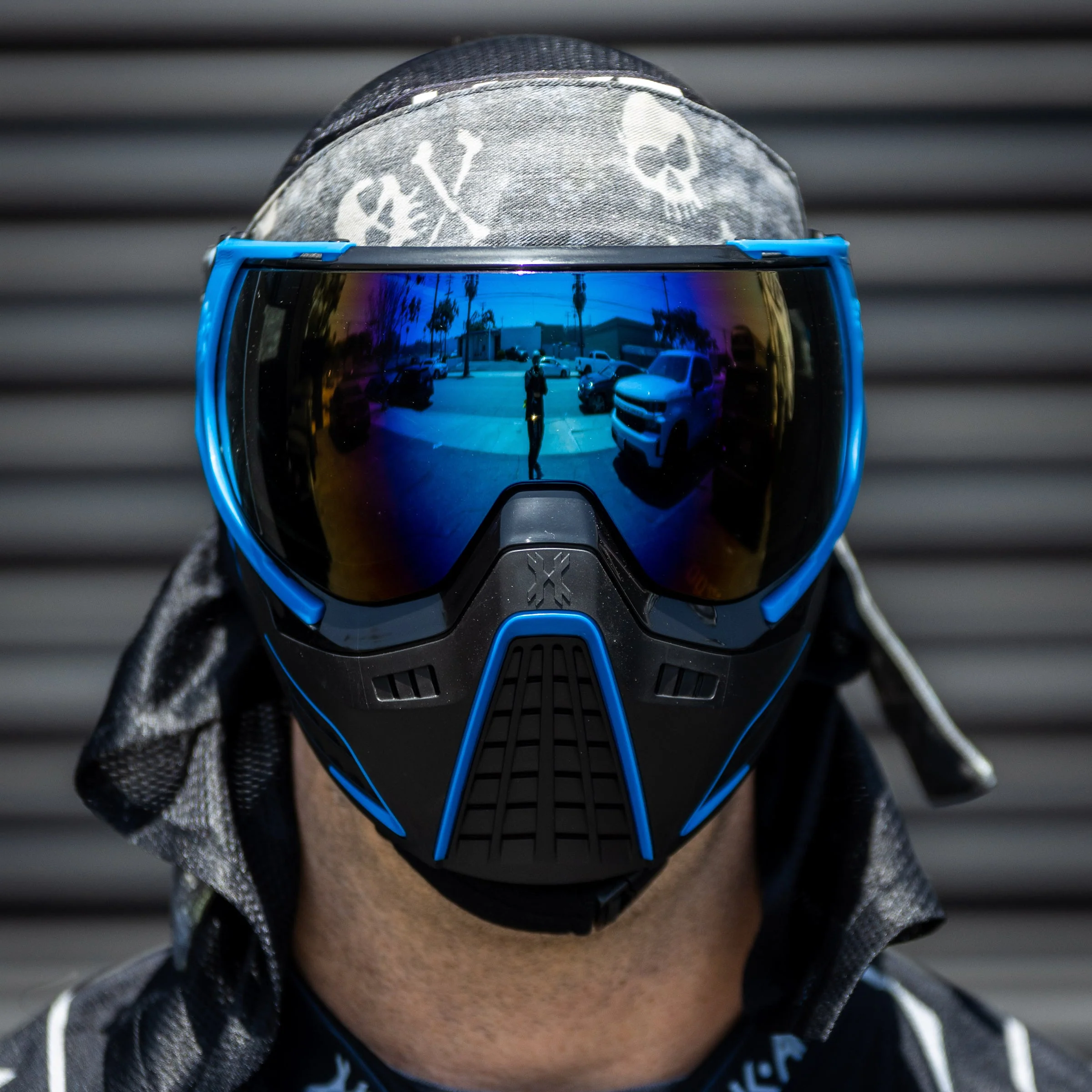 HK Army KLR Goggle - Royal (Black/Blue w Cobalt Lens) - Image 5