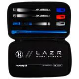 HK Army LAZR Barrel Kit - Autococker Thread - Dust Blue/Black Inserts - Image 3
