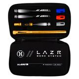 HK Army LAZR Barrel Kit - Autococker Thread - Dust Gold/Black Inserts - Image 2
