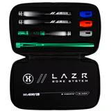 HK Army LAZR Barrel Kit - Autococker Thread - Dust Green/Black Inserts - Image 2