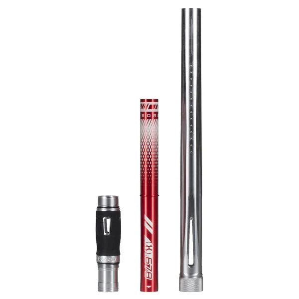 HK Army LAZR Barrel Kit - Autococker Thread - Dust Pewter/Colored Inserts - Image 3