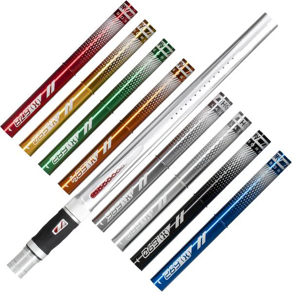 HK Army LAZR Barrel Kit - Autococker Thread - Dust Silver/Colored Insert - Image 7