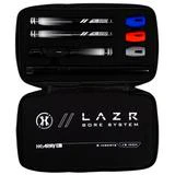 HK Army LAZR Barrel Kit - Autococker Thread - Polished Black/Black Inserts - Image 2