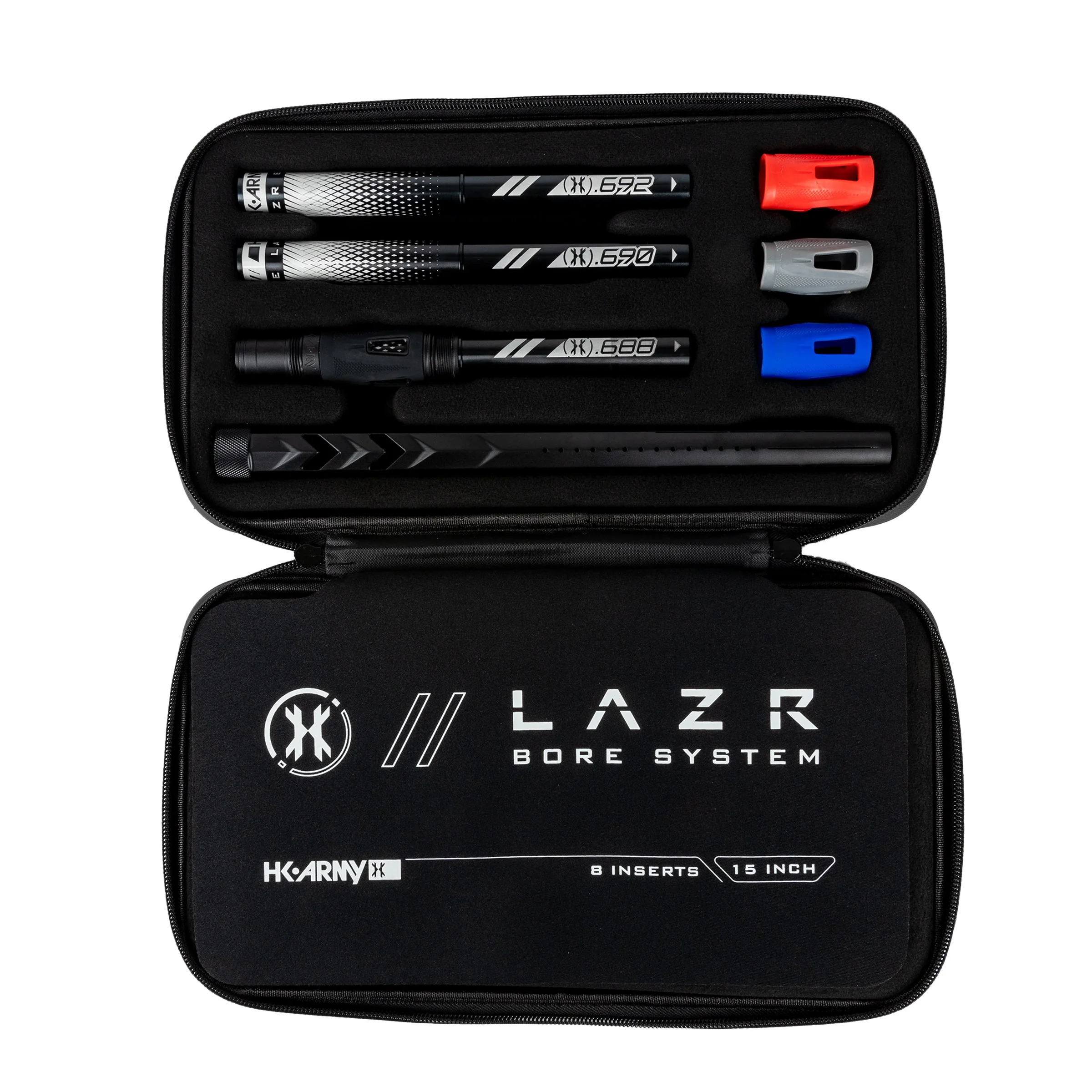 HK Army LAZR Barrel Kit - Elite "Fossil" - Autococker Thread - Dust Black/Black Insert - Image 5