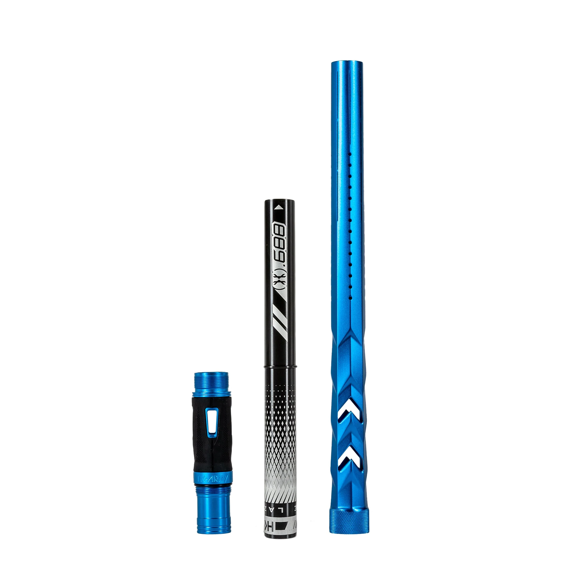 HK Army LAZR Barrel Kit - Elite "Fossil" - Autococker Thread - Dust Blue/Black Insert - Image 6