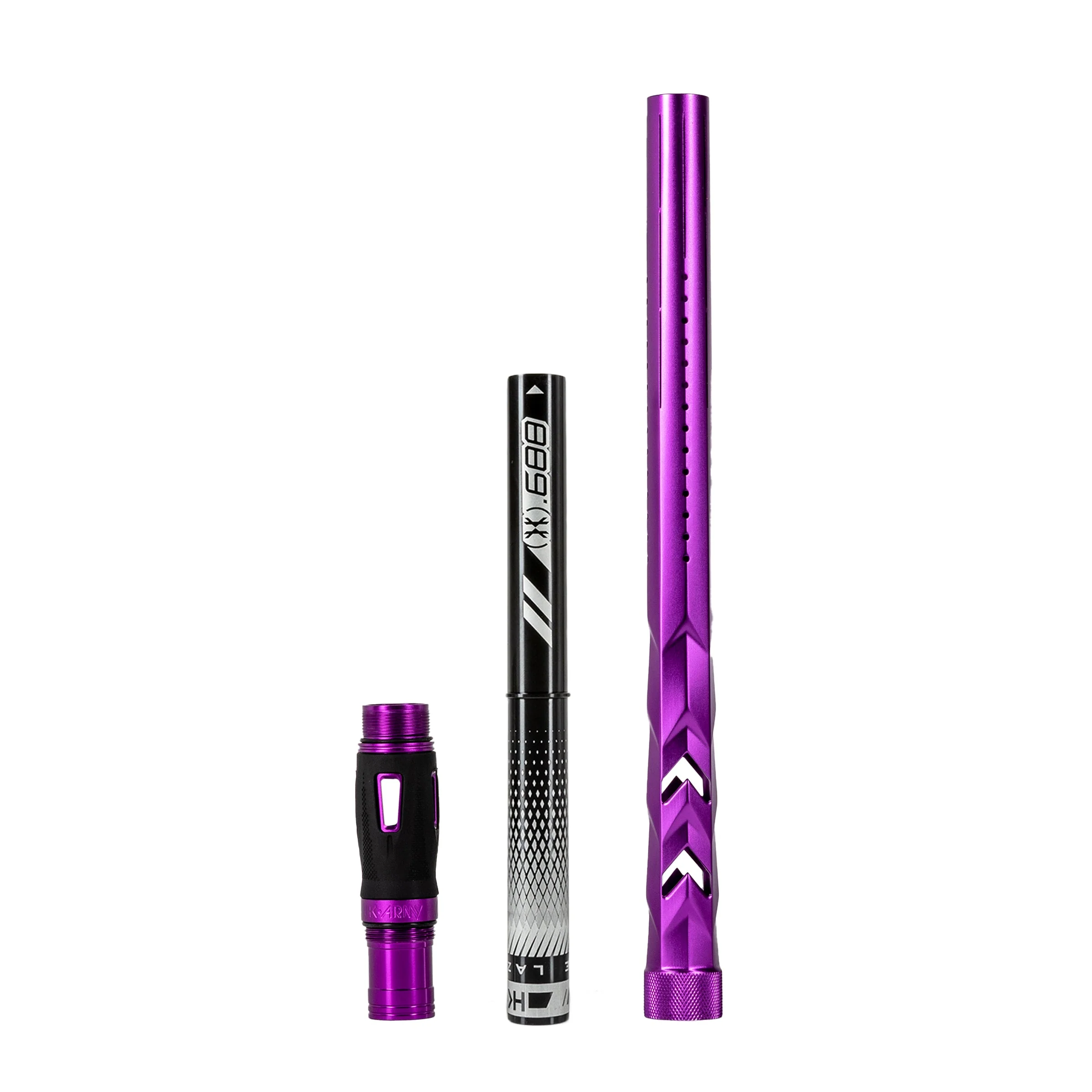 HK Army LAZR Barrel Kit - Elite "Fossil" - Autococker Thread - Dust Purple/Black Insert - Image 6