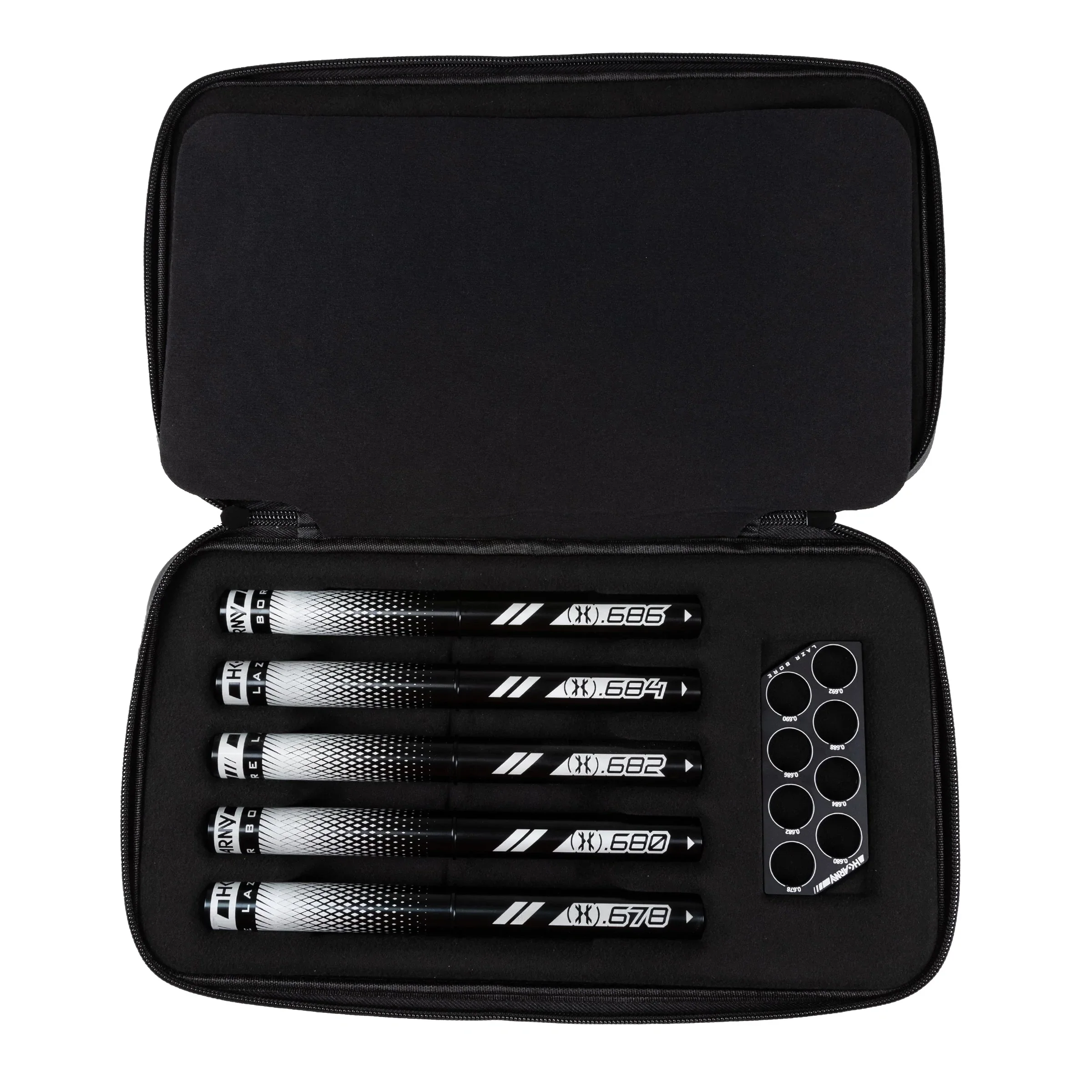 HK Army LAZR Barrel Kit - Elite Orbit - Autococker Thread - Dust Green/Black Inserts - Image 3
