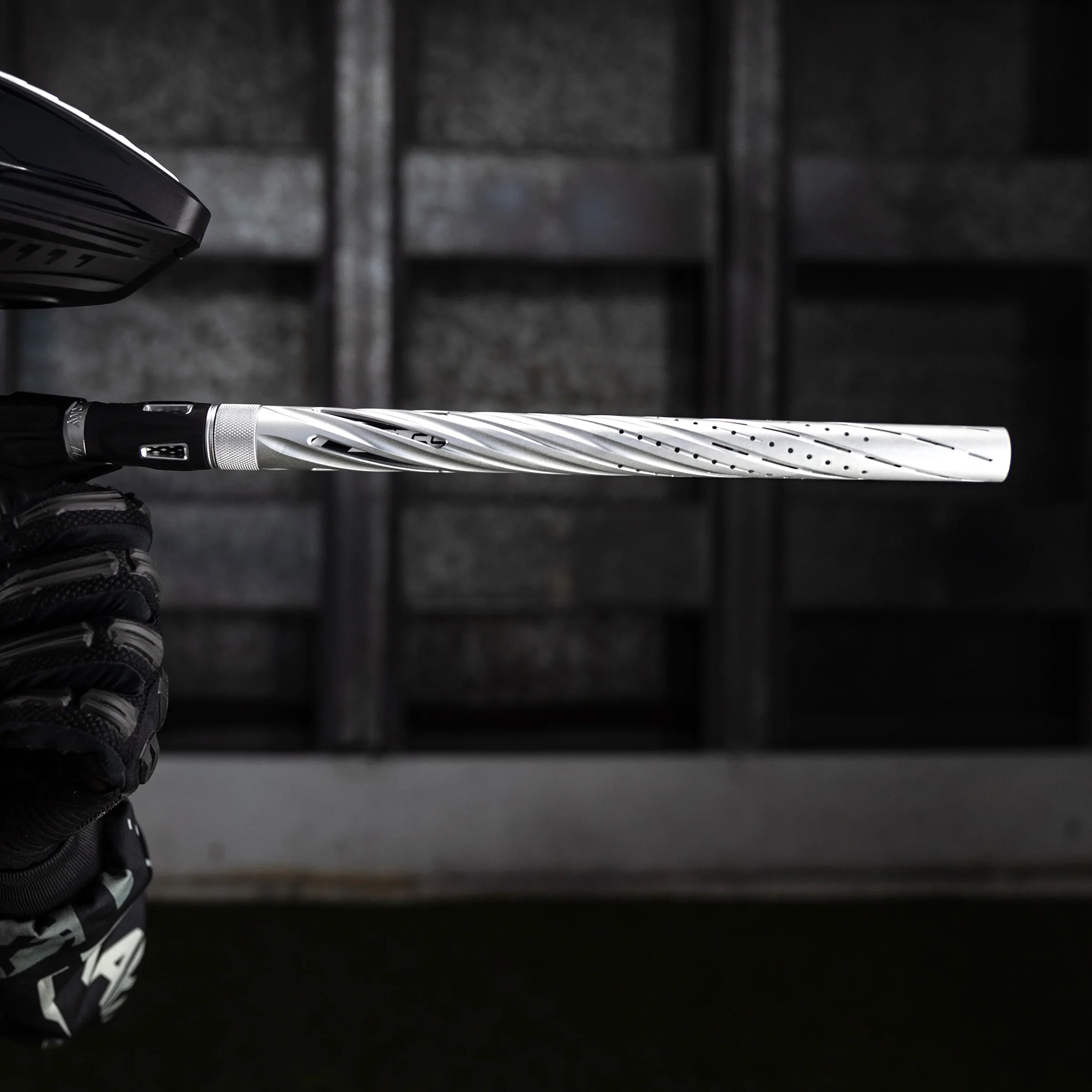 HK Army LAZR Barrel Kit - Elite Orbit - Autococker Thread - Dust Silver/Black Inserts - Image 4