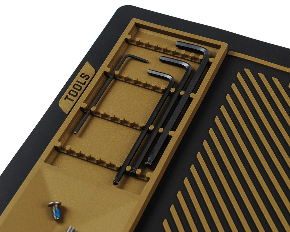 HK Army MagMat - Magnetic Tech Mat - Black/Gold - Image 4
