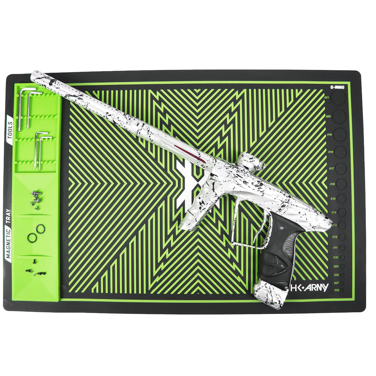 HK Army MagMat - Magnetic Tech Mat - Black/Green - Image 3