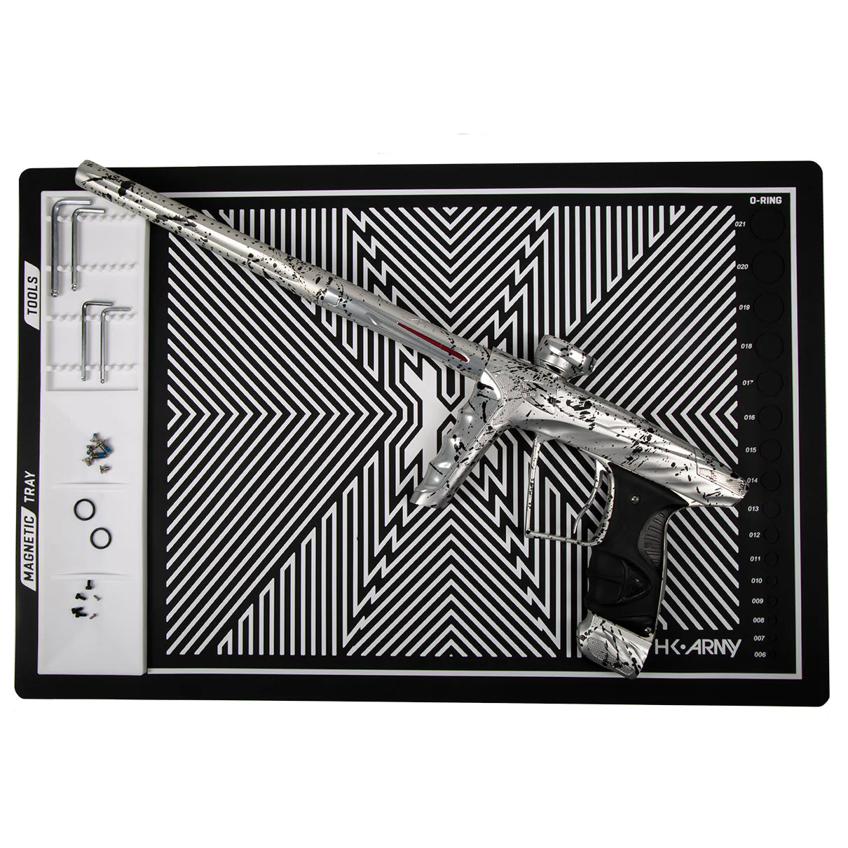 HK Army MagMat - Magnetic Tech Mat - Black/White - Image 3