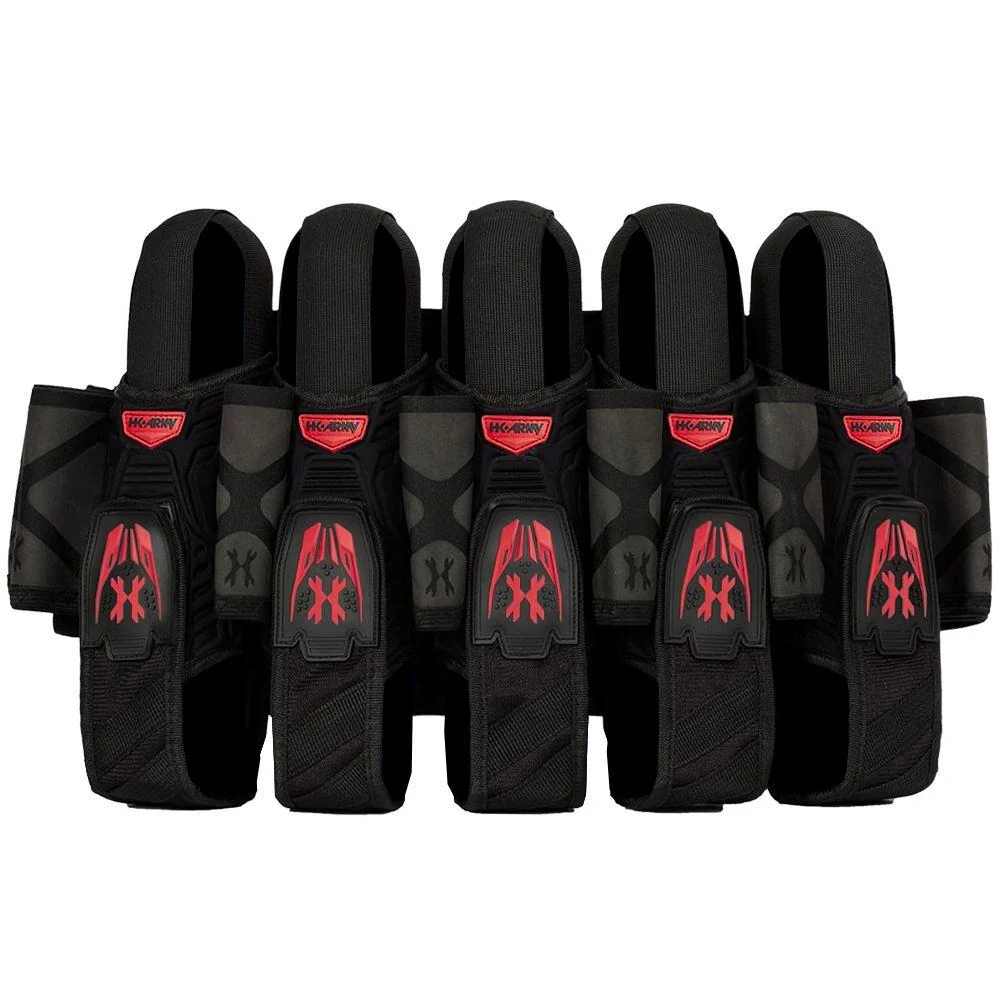 HK Army Magtek Harness - Black/Red - 5+4+4