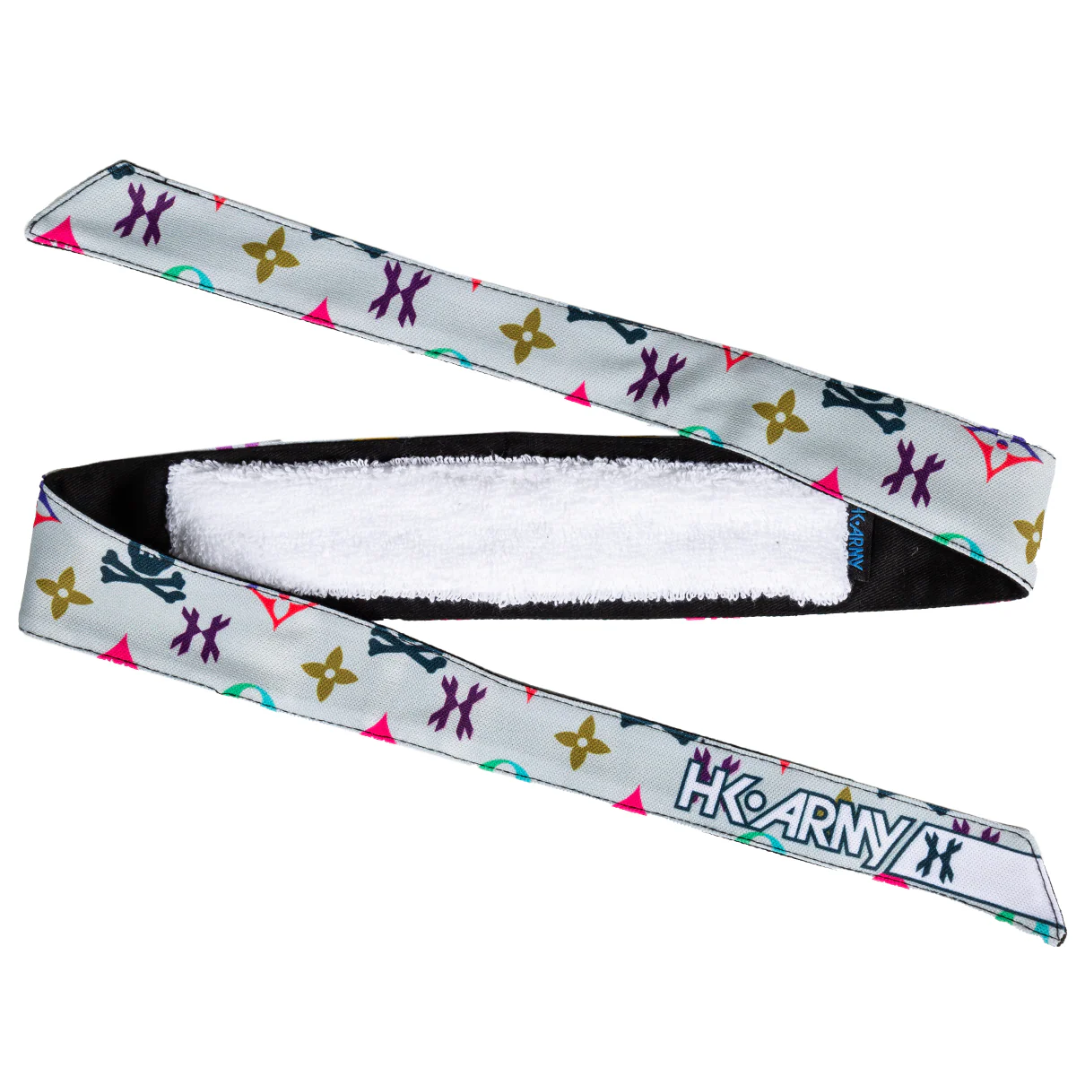 HK Army Monogram Bone/Multi Headband - Image 3