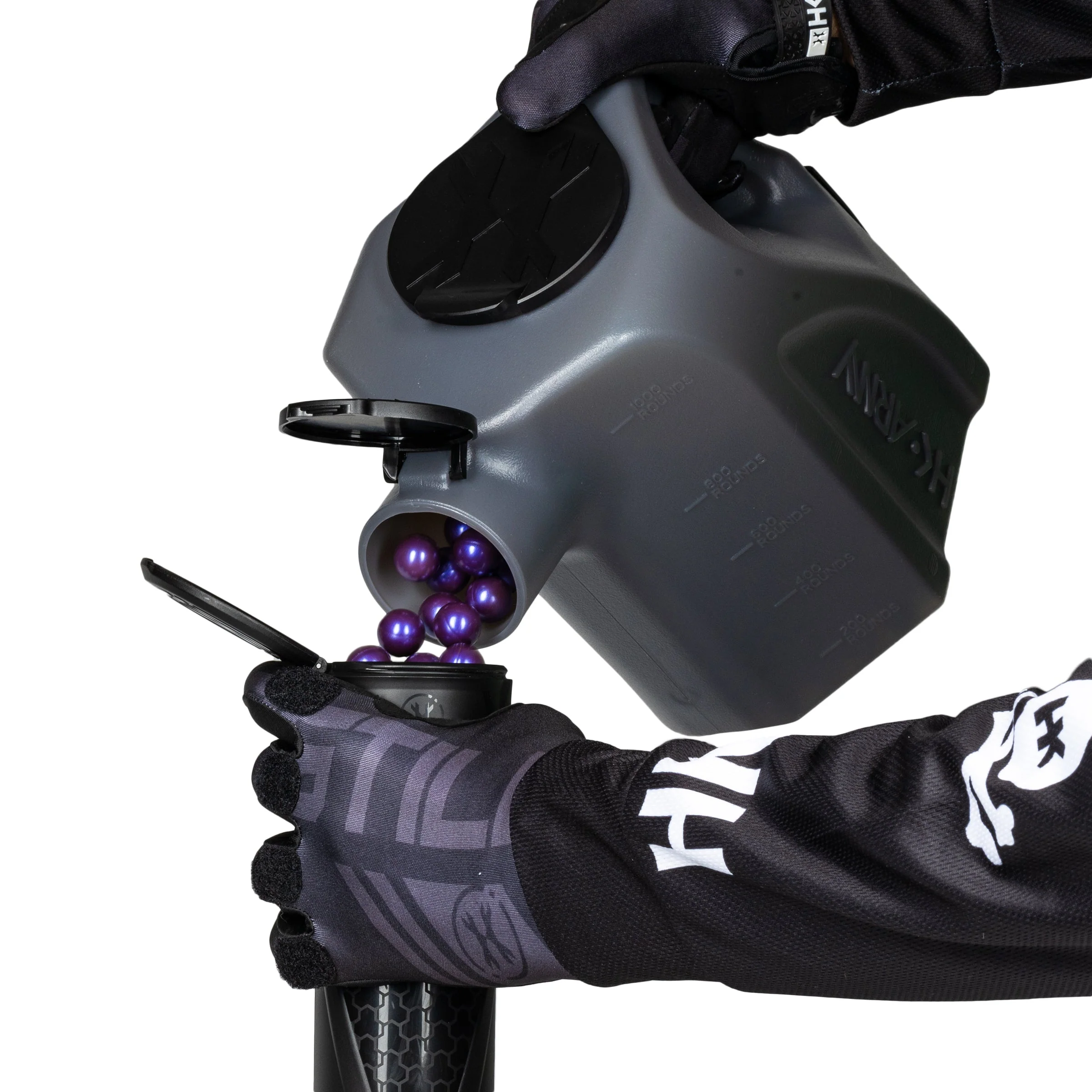 HK Army Paintball Ball Hauler - Dark Smoke - Image 2
