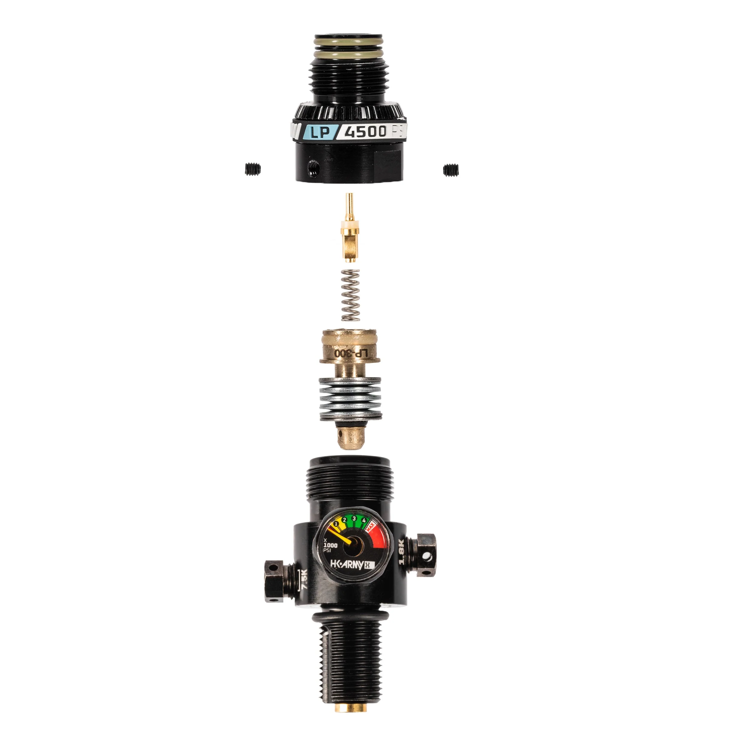 HK Army Performance Series - LP3 Regulator 250psi - 300psi - Black - Image 2