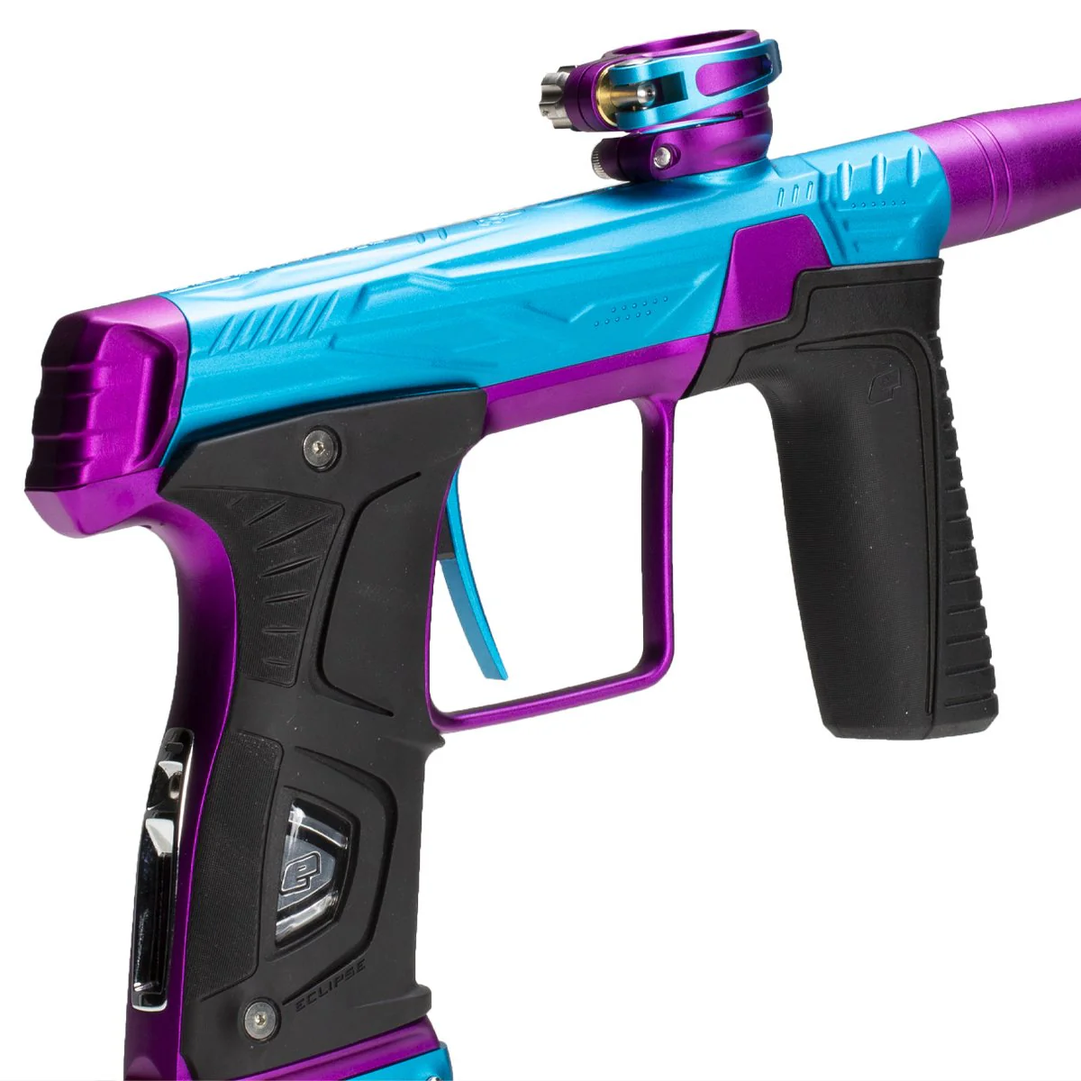 HK Army Planet Eclipse 170R Paintball Gun - Amp - Dust Turquoise/Purple - Image 2
