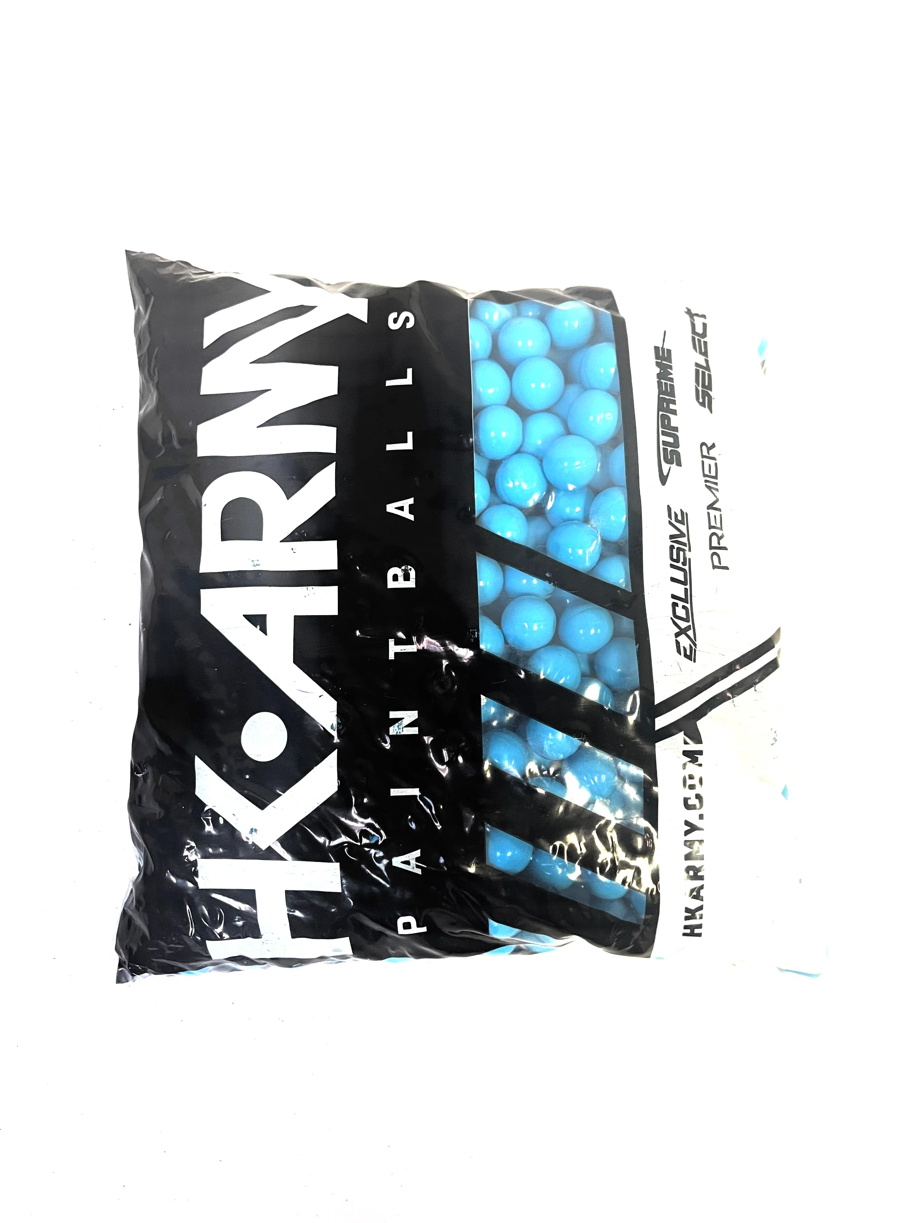HK Army Premier Paintballs - Level 3 - Blue Shell / Blue Fill - Image 2