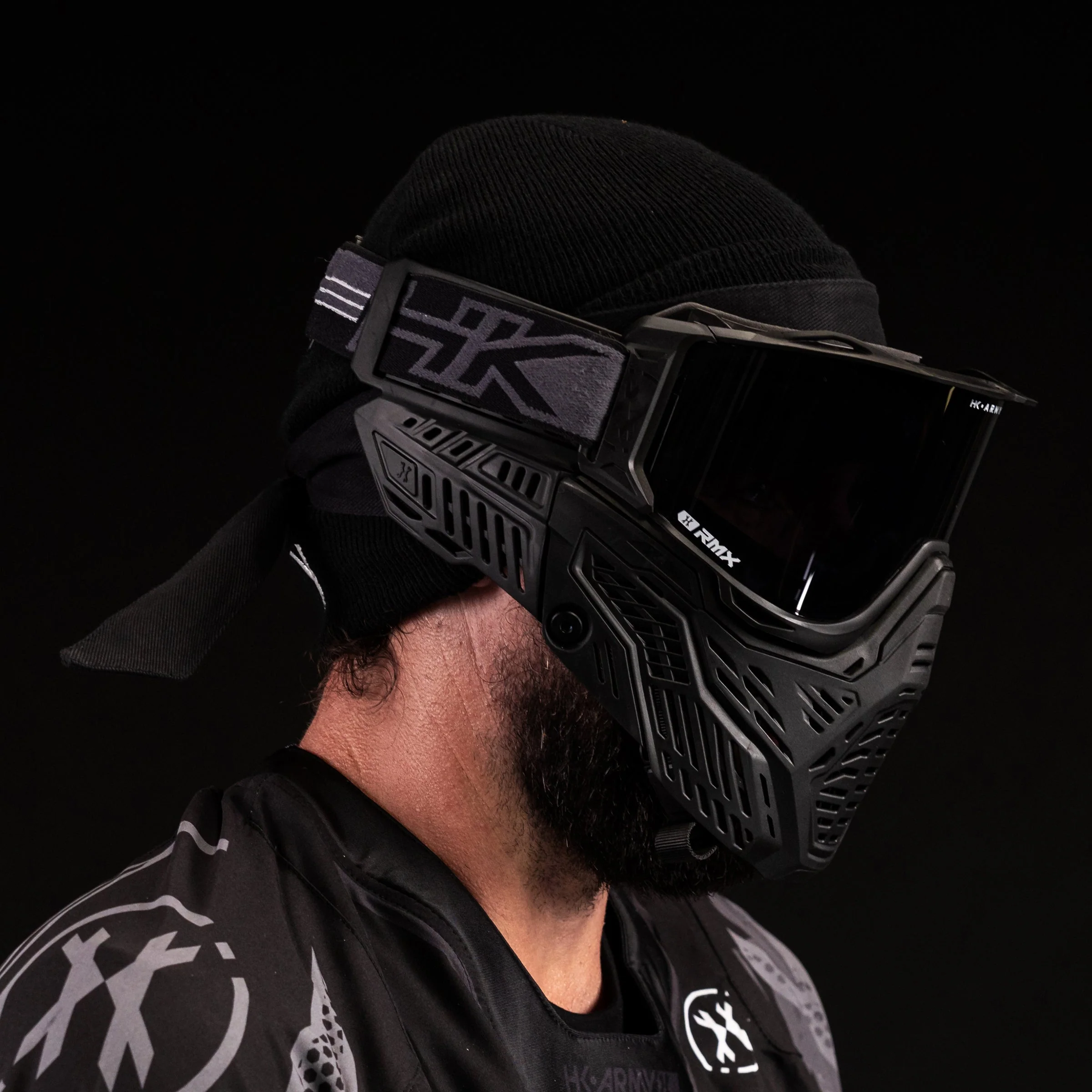 HK Army RMX Paintball Goggle - Black - Image 4