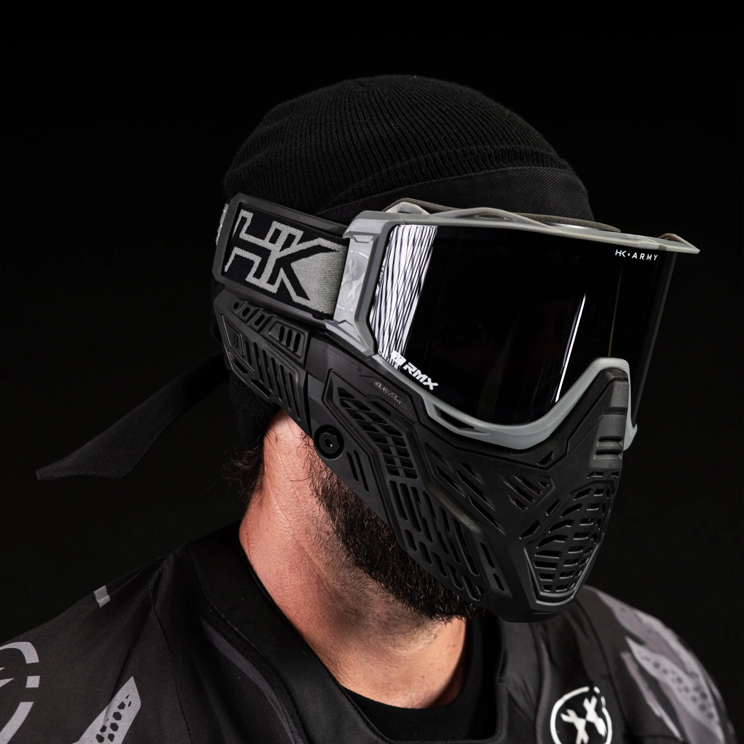 HK Army RMX Paintball Goggle - Grey - Image 4