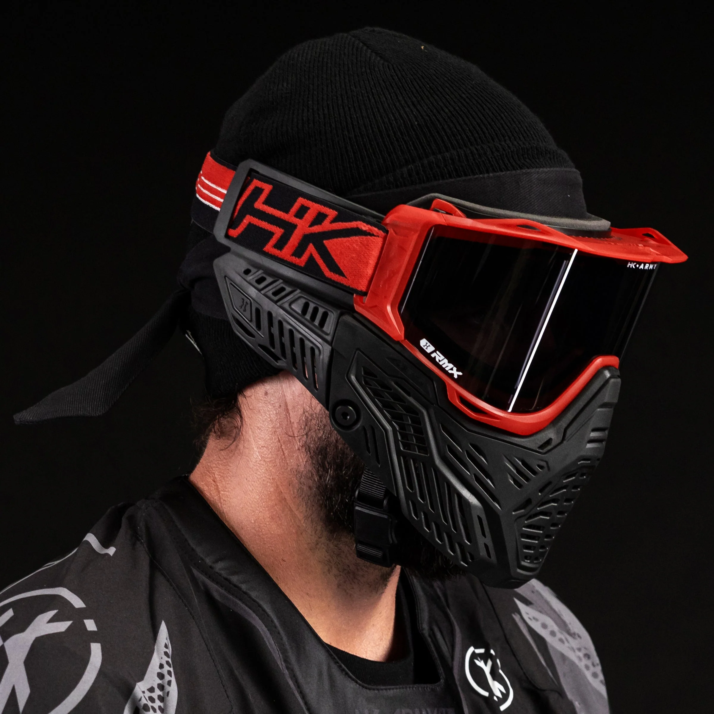 HK Army RMX Paintball Goggle - Red - Image 4