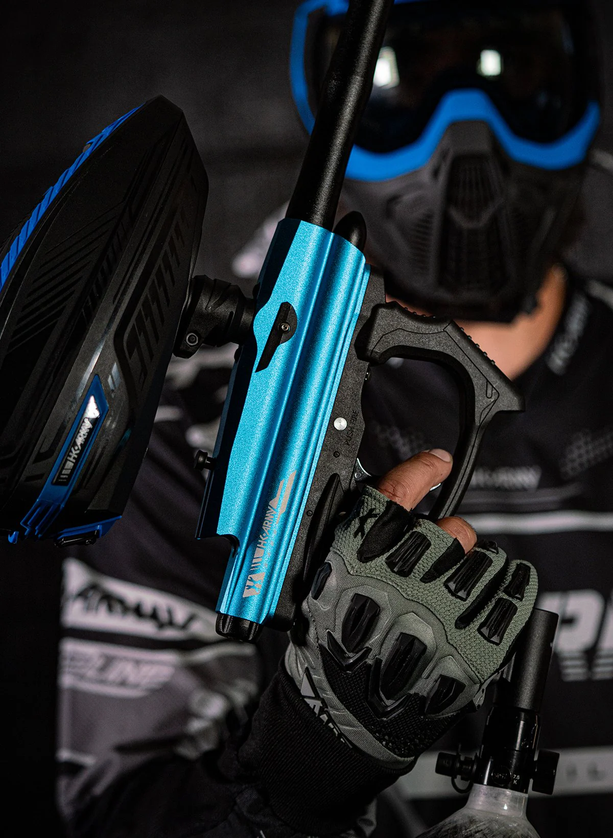 HK Army SABR Paintball Gun - Dust Blue - Image 2