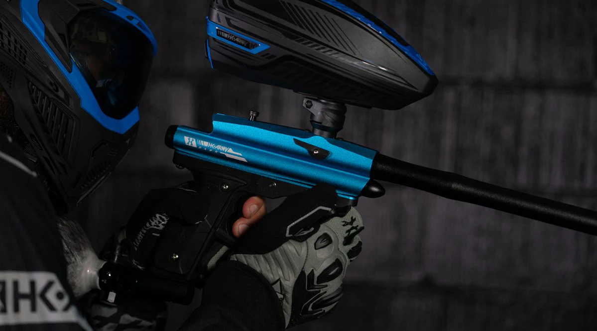 HK Army SABR Paintball Gun - Dust Blue - Image 4