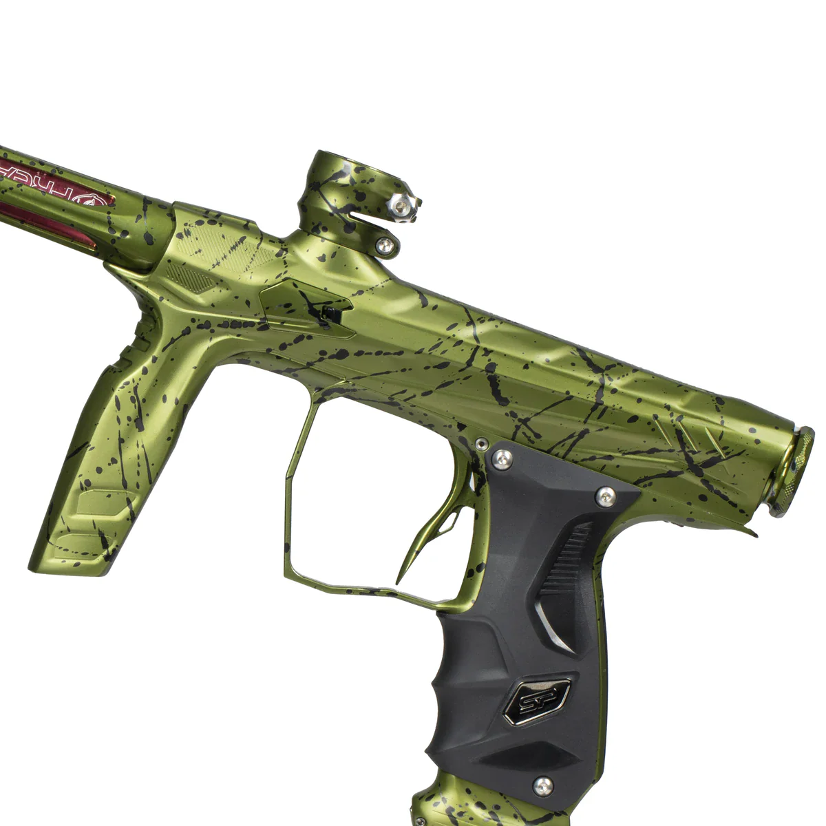 HK Army Shocker AMP Paintball Gun -  Combat Splash (Olive/Black) - Image 11