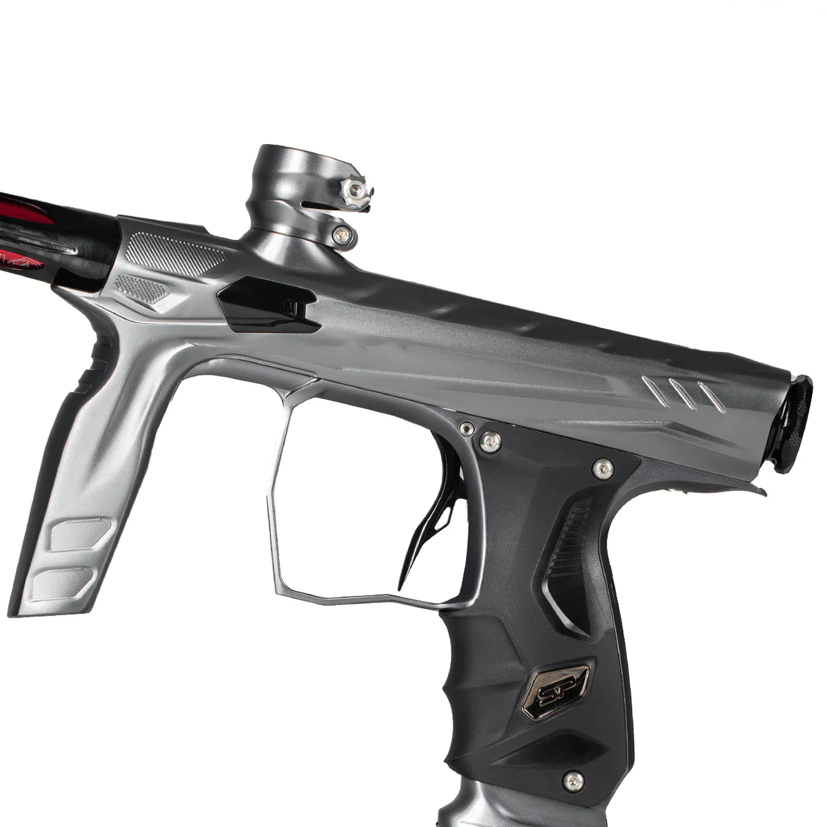 HK Army Shocker AMP Paintball Gun - Dust Pewter/Polished Black - Image 4
