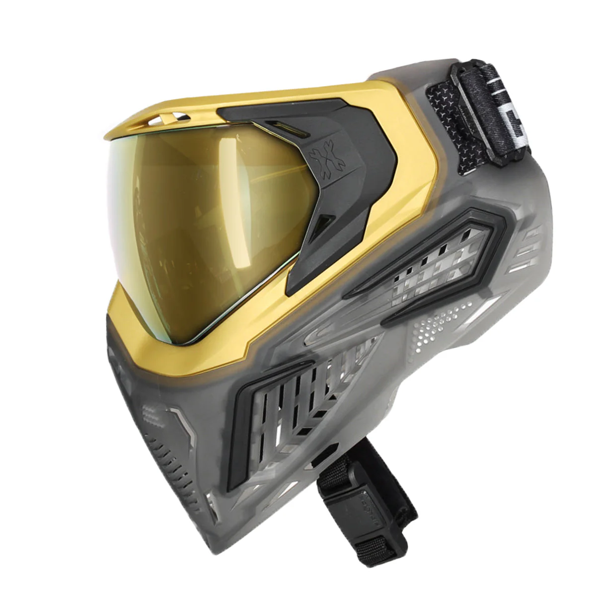HK Army SLR Paintball Goggle - Alloy (Gold Lens) - Image 2