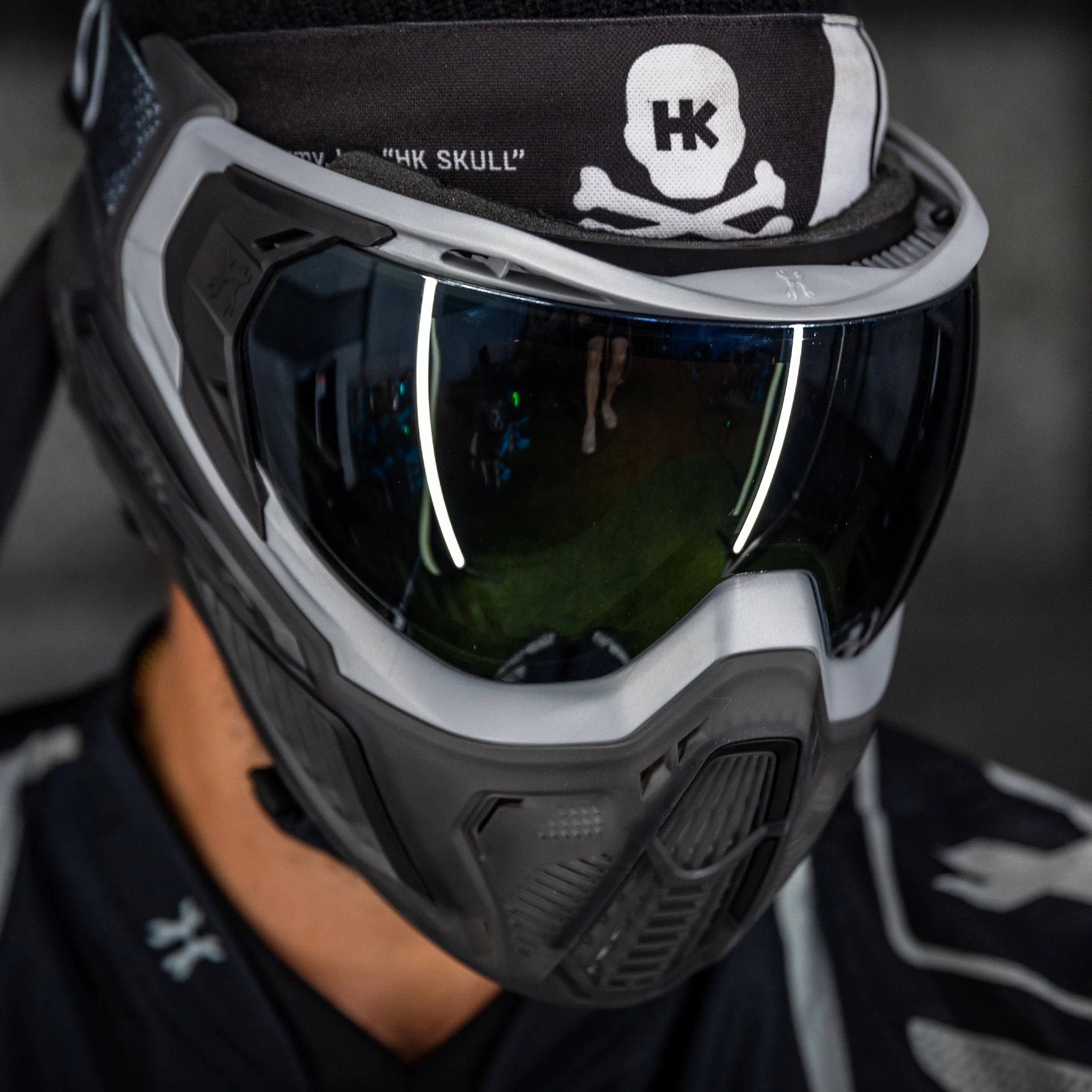 HK Army SLR Paintball Goggle - Graphite (Silver Lens) - Image 3