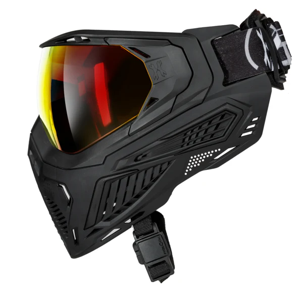 HK Army SLR Paintball Goggle - Nova (Black w/ Scorch Lens) - Image 2