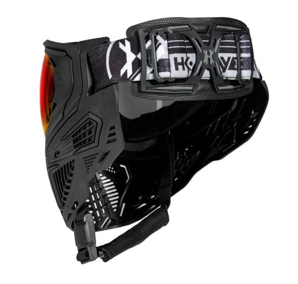 HK Army SLR Paintball Goggle - Nova (Black w/ Scorch Lens) - Image 3