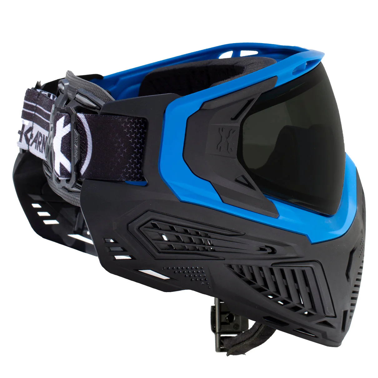 HK Army SLR Paintball Goggle - Sapphire (Blue/Black/Black w Smoke Lens) - Image 3