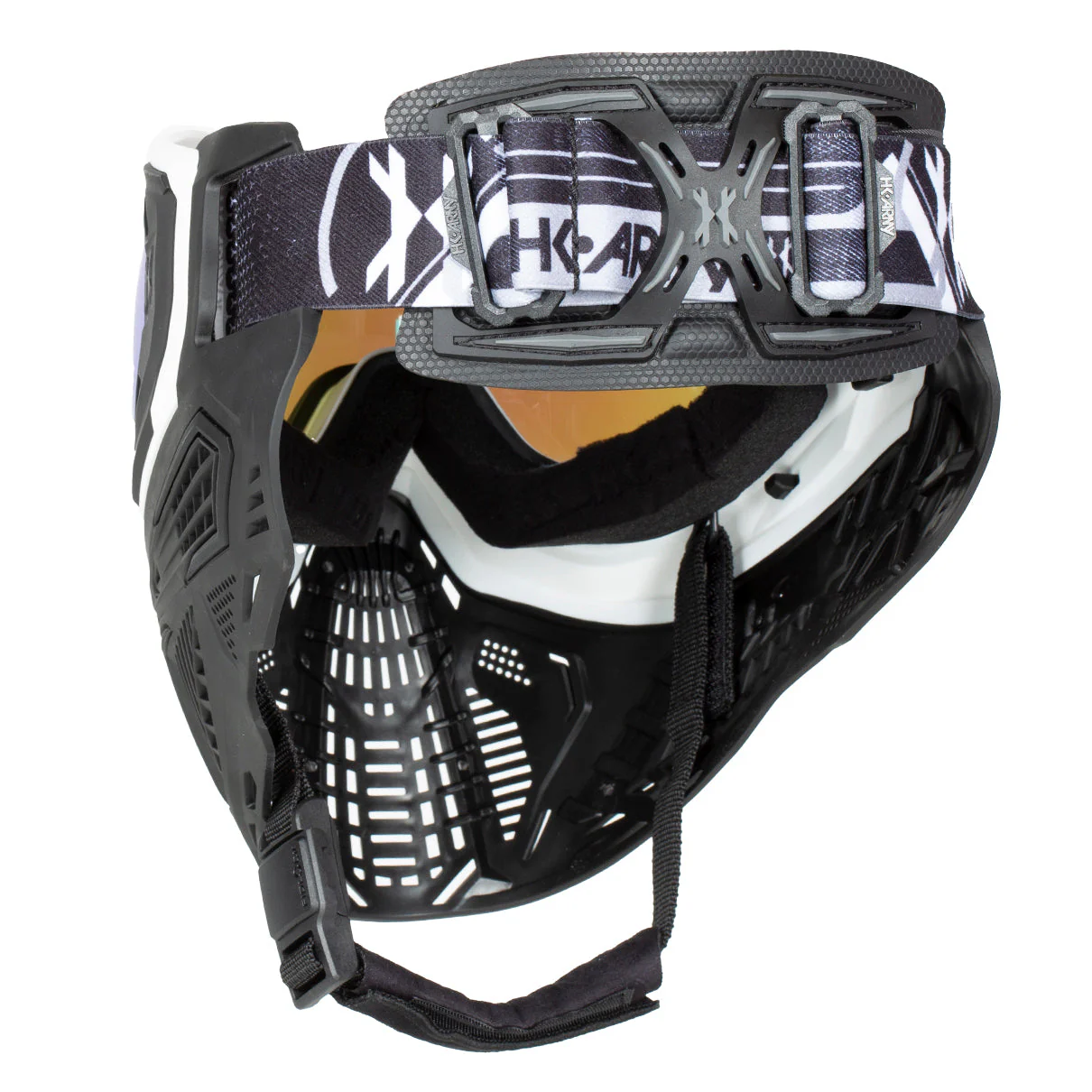 HK Army SLR Paintball Goggle - Tide (White/Black w Arctic Lens) - Image 2