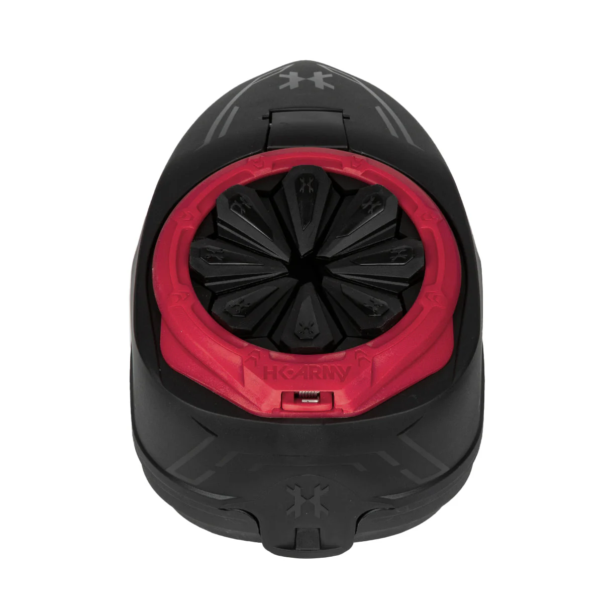HK Army Sonic Plus Paintball Loader - Black/Red - Image 3