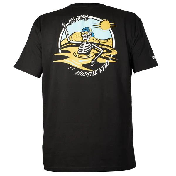 HK Army T-Shirt - Quicksand Pocket Tee - Black - Image 2
