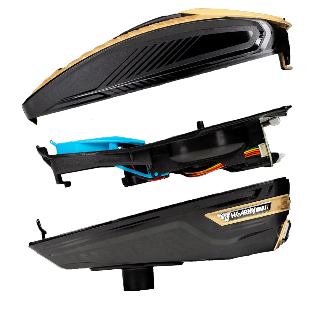 HK Army TFX 3 Paintball Loader - Black/Gold - Image 6
