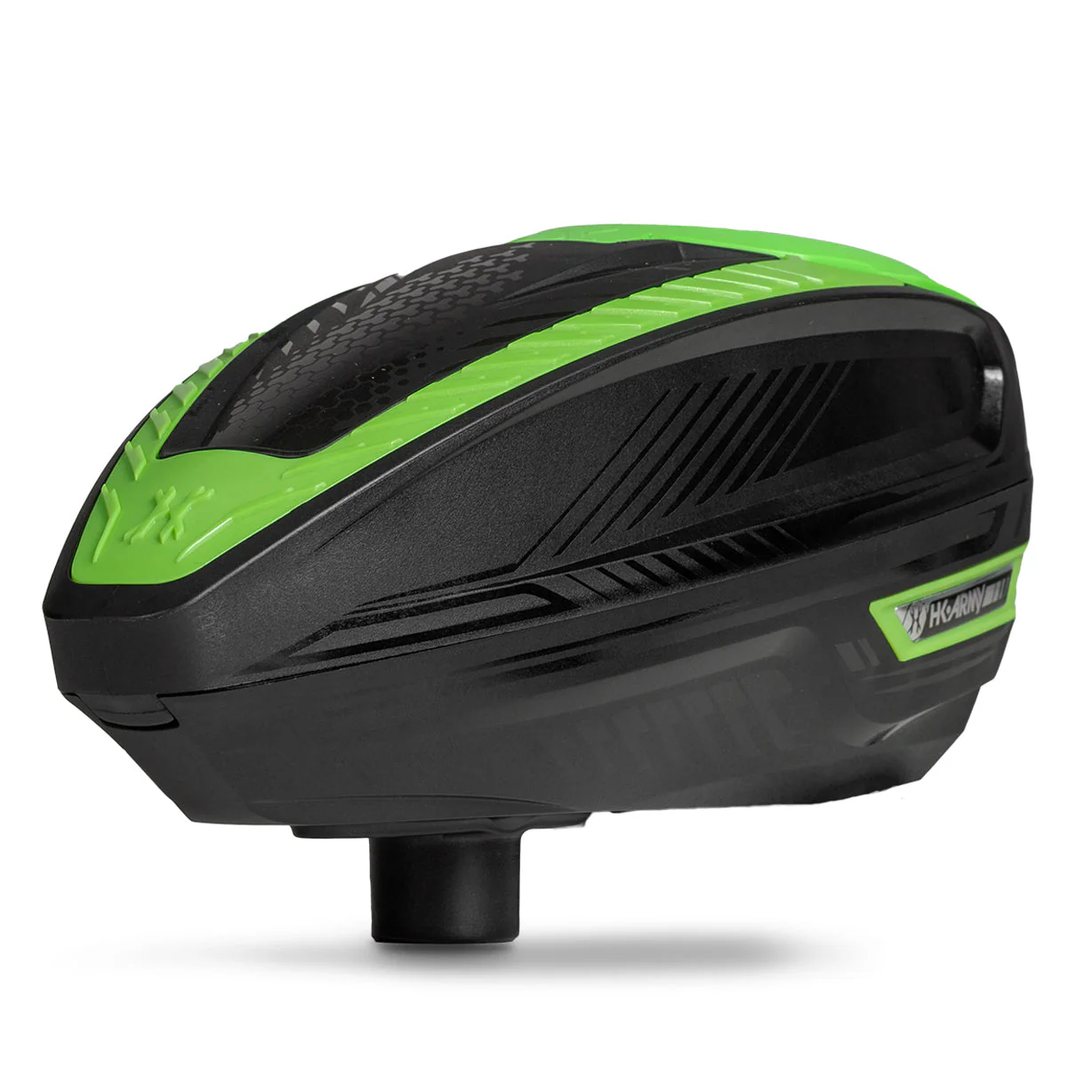 HK Army TFX 3 Paintball Loader - Black/Neon Green - Image 2