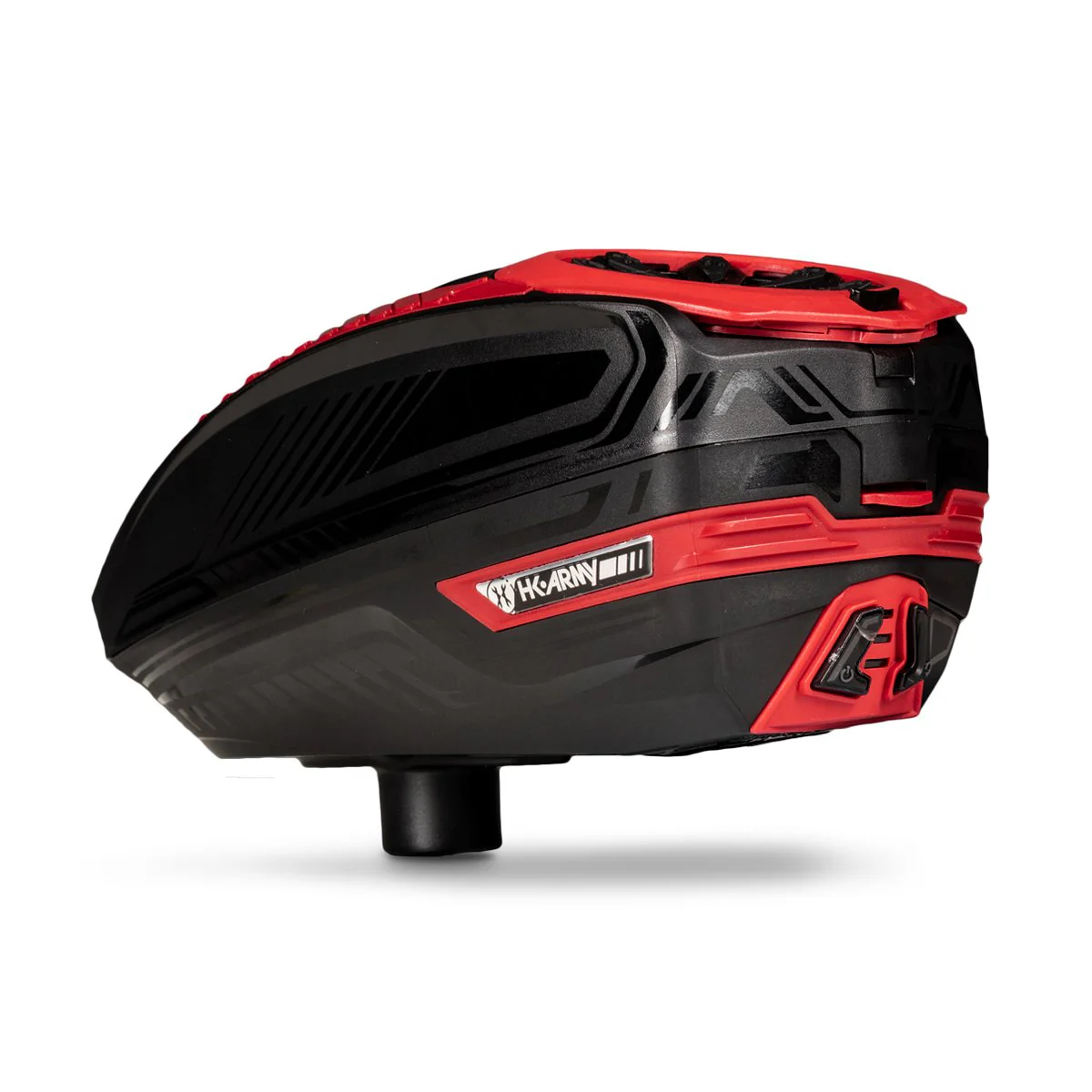 HK Army TFX 3 Paintball Loader - Black/Red - Image 3