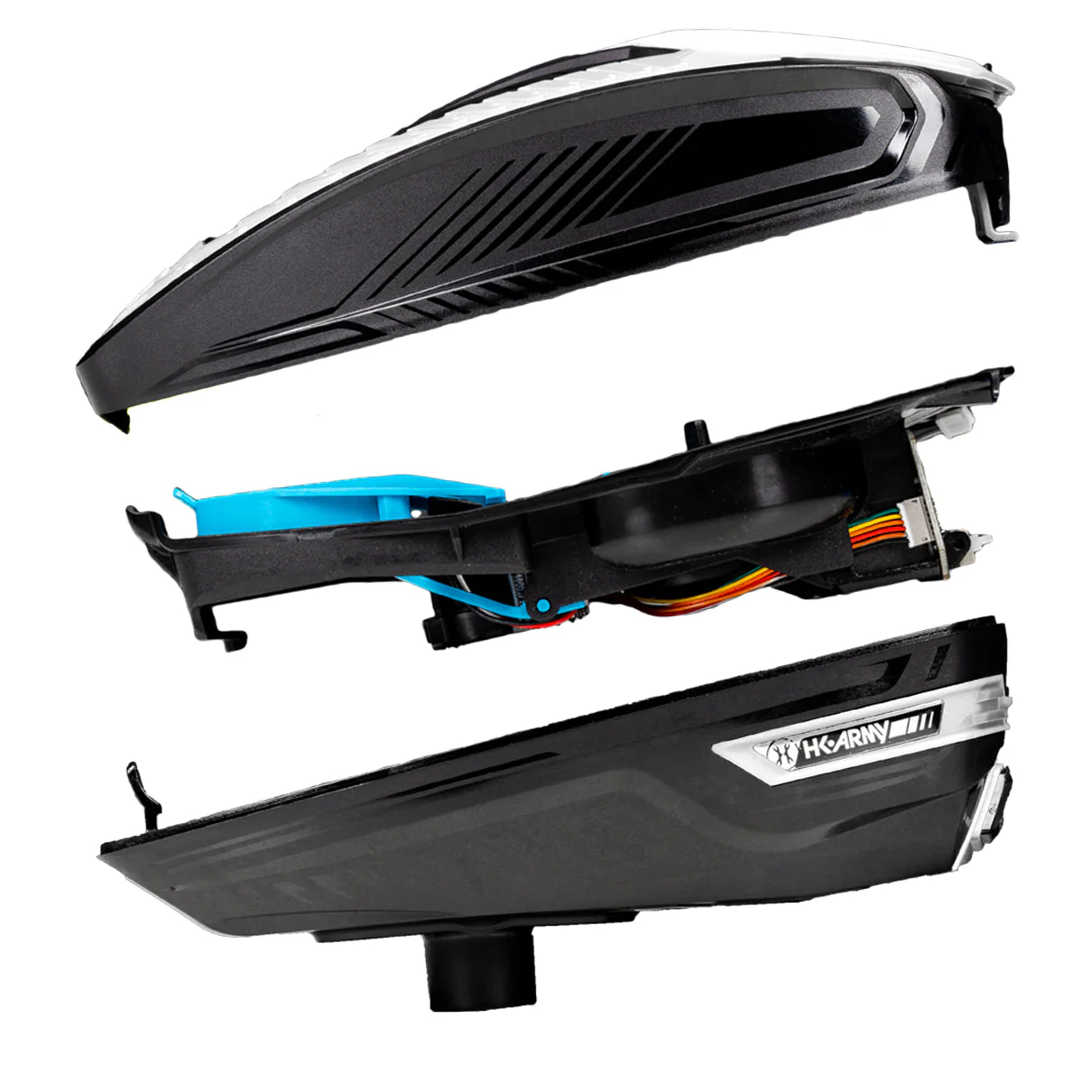 HK Army TFX 3 Paintball Loader - Black/White - Image 7