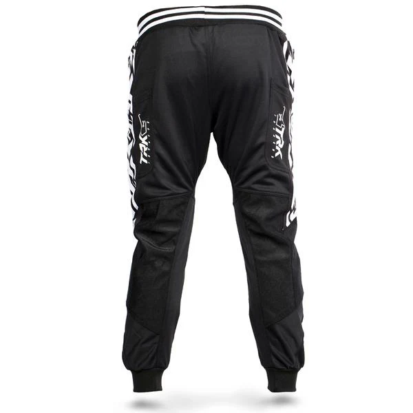 HK Army TRK Jogger Retro Stripe Pants - Black - Image 4